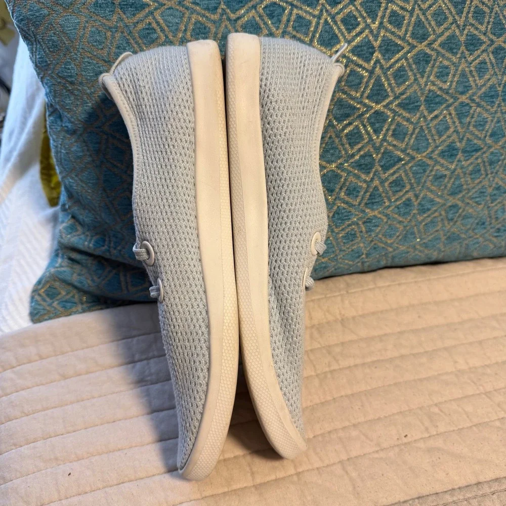 AllBirds‎ Tree Skippers Sneakers Tennis Shoes Boat Trackers Modern Light Blue 10